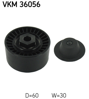 Tendicinghia, Cinghia Poly-V - VKM 36056 SKF